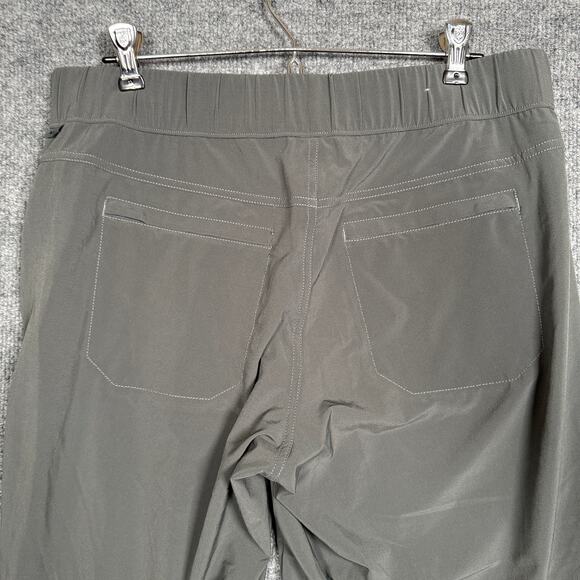 Kuhl Womens Size Medium Weekender Tight Hiking Pants Olive Green Pull On Stretch - Picture 5 of 9